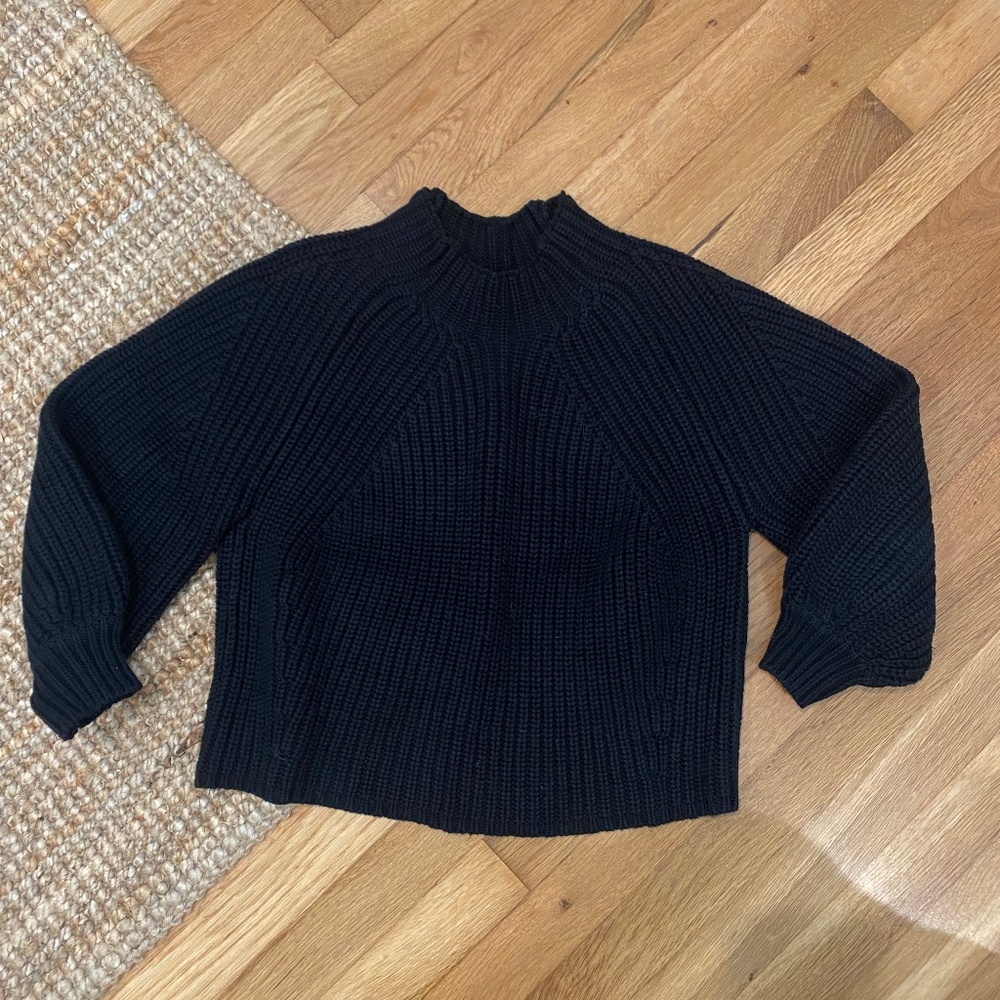 Apiece Apart eco nueve black sweater